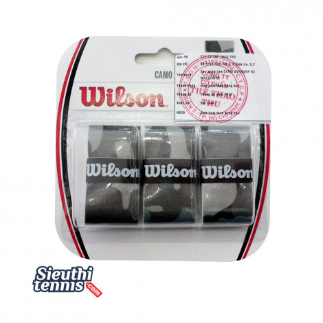 Cuốn cán vợt tennis Wilson Camo BK WRZ470830