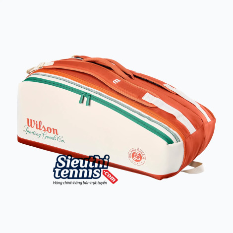Túi Tennis Wilson Roland-Garros 2026 Super Tour 15 Pack