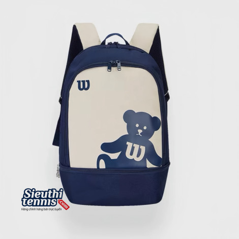 Balo Tennis Pickleball Wilson Bear Junior Navy