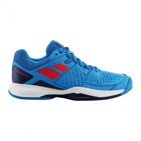 Giày tennis Babolat Pulsion All Court White / Blue - 30S17336